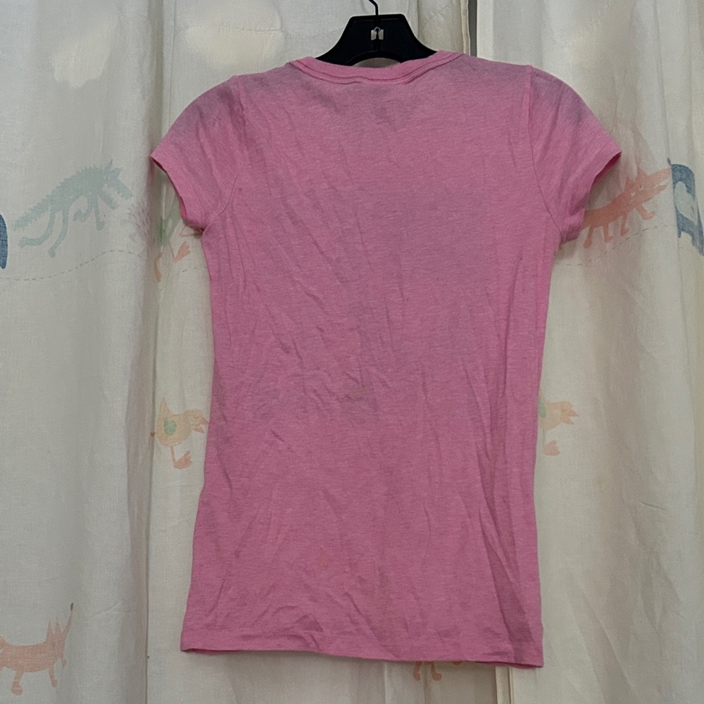 PINK Victoria's Secret Black Stones Graphic Tee S - Picture 3 of 3